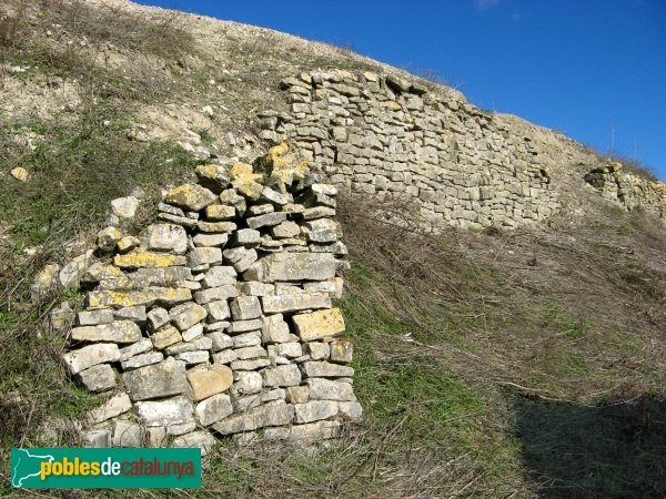 Llorac - Restes del castell de Montargull