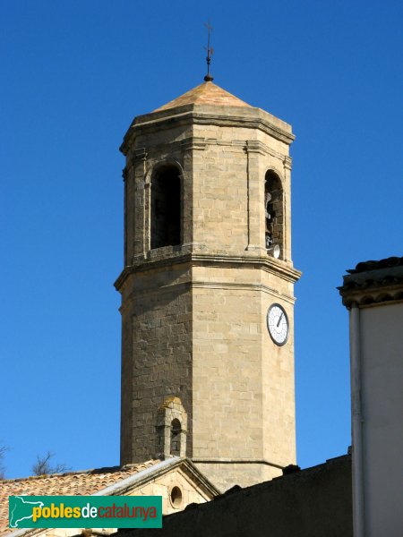 Vilanova de Prades - Església de Sant Salvador, campanar