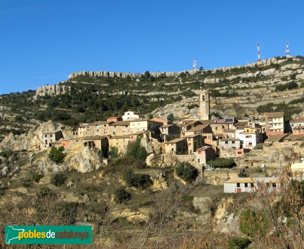 Vilanova de Prades - Panoràmica general