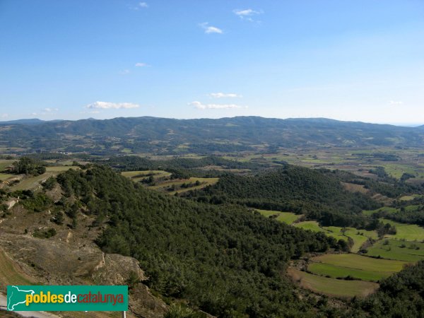 Forès - Panoràmica des del Mirador