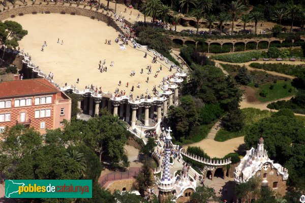 Barcelona - Park Güell. Plaça