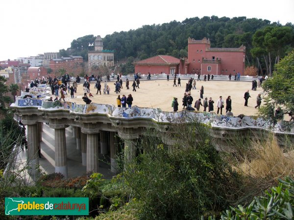 Barcelona - Park Güell. Plaça