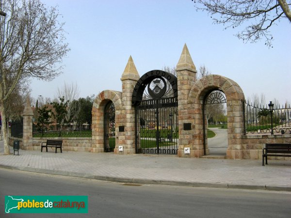 Sant Quirze del Vallès - Parc de les Morisques, entrada principal