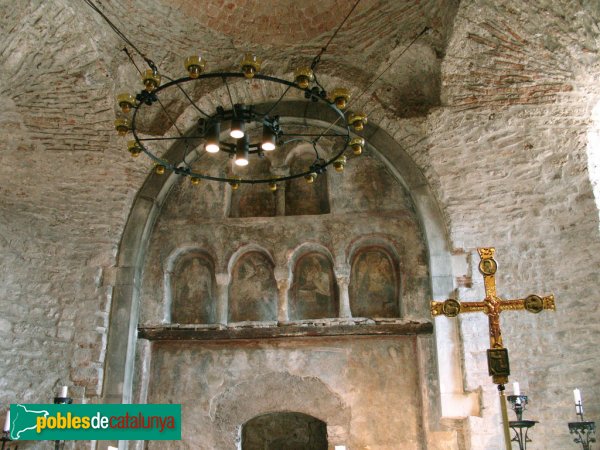 Terrassa - Església de Sant Pere, retaule preromànic