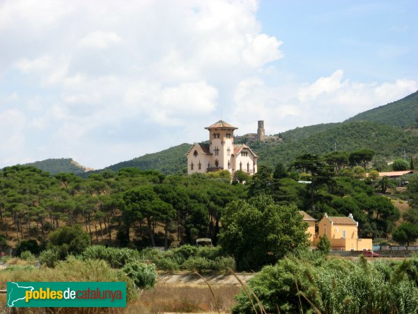 Montcada i Reixac - Torre de can Bonet i església de Sant Pere de Reixac