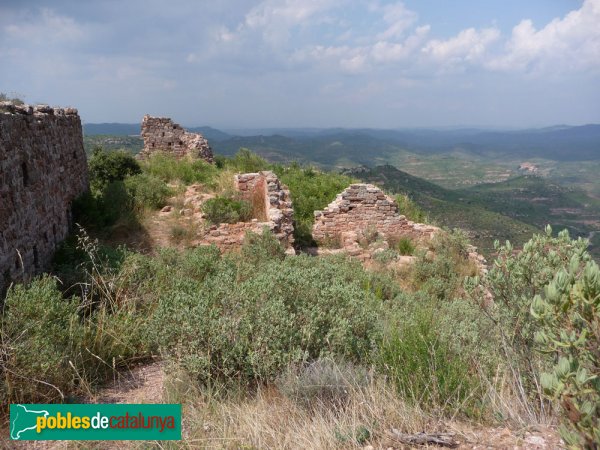 Sant Llorenç Savall - Castell de Pera (restes)