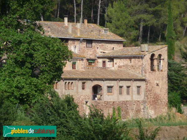 Sant Llorenç Savall - La Roca, des del camí del Marquet de les Roques