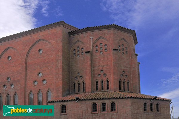 Església de Sant Genís, lateral de llevant i absis