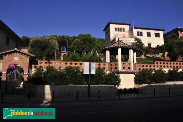 Casa Folch i Torres, vista des de l'Avinguda de Catalunya