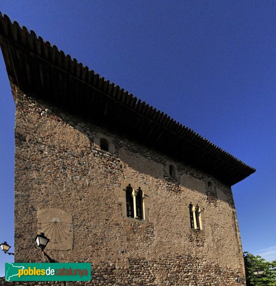 Castell de Plegamans, façana Sud