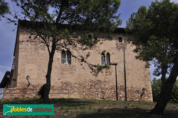 Castell de Plegamans, façana Sud