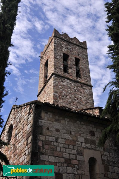 Santa Maria, vista des de llevant