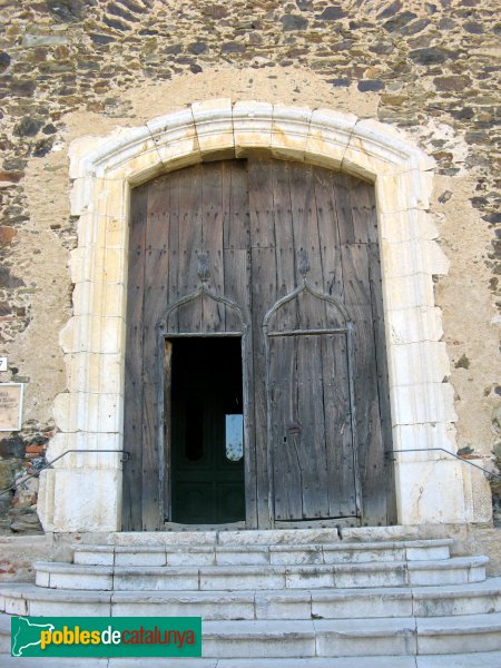 Garriguella - Santa Eulàlia de Noves, portalada