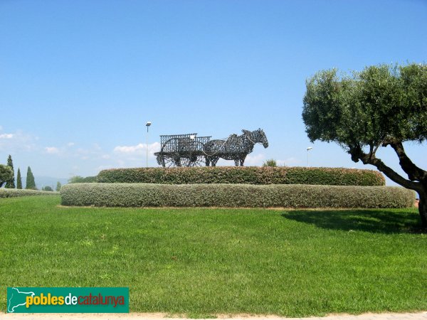 Santa Perpètua de Mogoda - Monument als Carreters