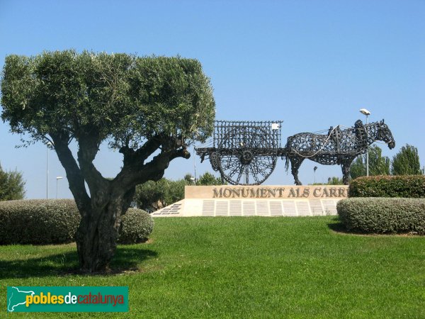 Santa Perpètua de Mogoda - Monument als Carreters