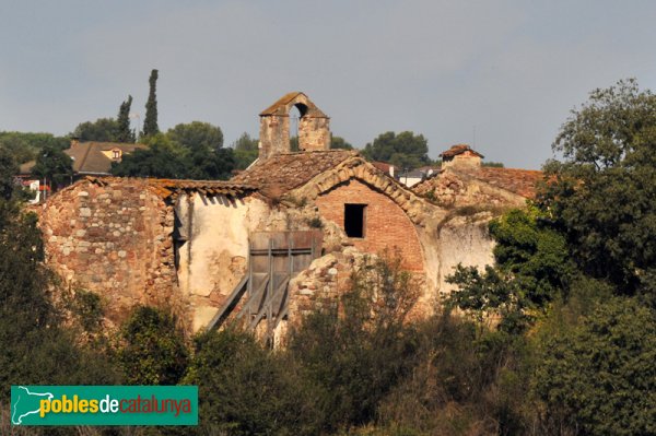 Capella de Santa Magdalena, part del darrere