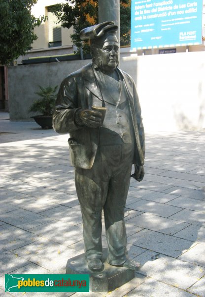 Barcelona - Monument a Pau Farinetes