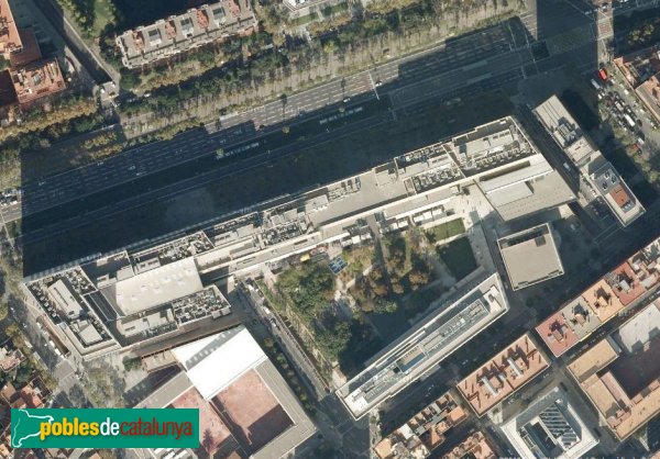 Barcelona - Illa Diagonal, vistà aèria