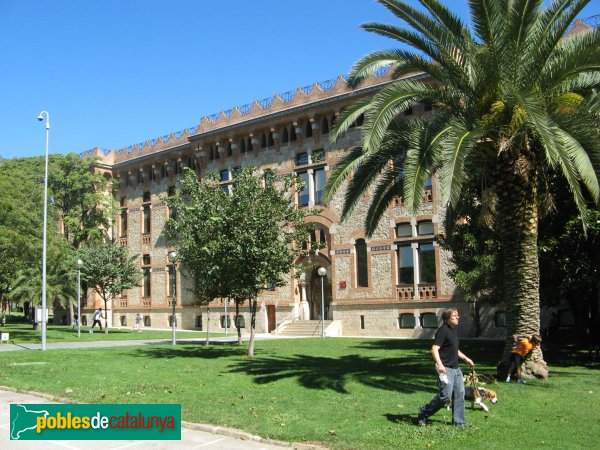 Barcelona - Maternitat. Pavelló Mestral