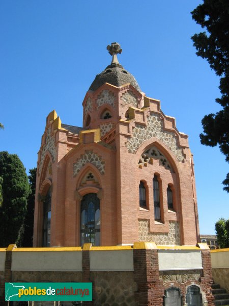 Barcelona - Cementiri de les Corts. Capella