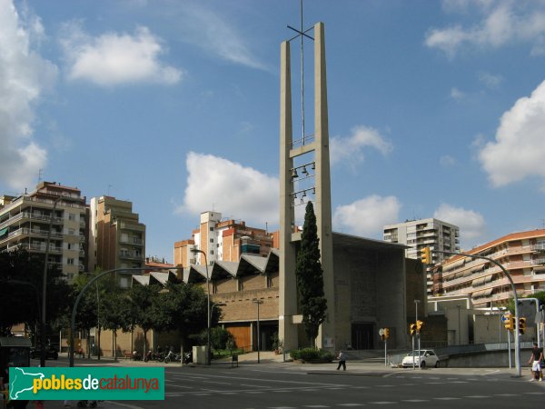 Barcelona - Església de Santa Tecla (Foto: Albert Esteves, 2010) Barcelona - Església de Santa Tecla