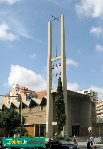Barcelona - Església de Santa Tecla (Foto: Albert Esteves, 2010) Barcelona - Església de Santa Tecla