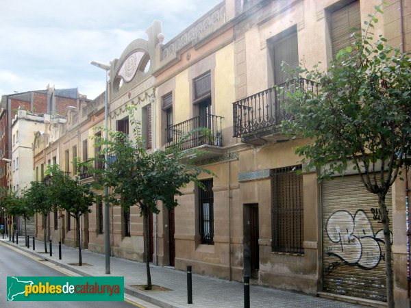 Barcelona - Carrer del Comte Güell (Foto: Albert Esteves, 2010) Barcelona - Carrer del Comte Güell
