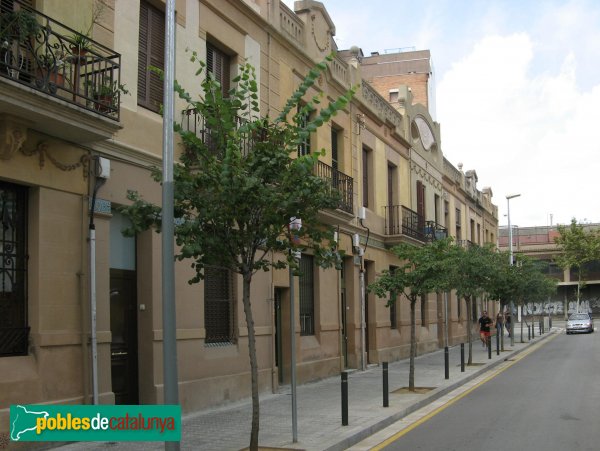 Barcelona - Carrer del Comte Güell (Foto: Albert Esteves, 2010) Barcelona - Carrer del Comte Güell