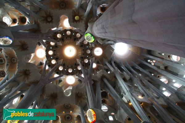 Barcelona - Sagrada Família, interior