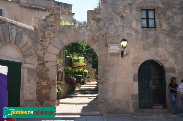 Tossa de Mar - Vila Vella, plaça d'Armes