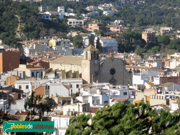 Tossa de Mar - Església parroquial de Sant Vicenç