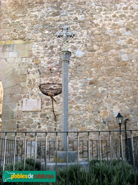 Tossa de Mar - Creu de la Vila Vella