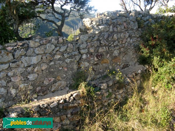 Tossa de Mar - Agulla de Pola, restes medievals