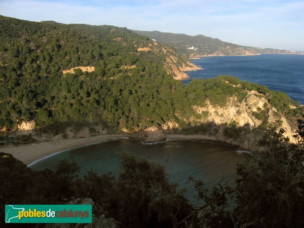 Tossa de Mar - Panoràmica des de l'Agulla de Pola