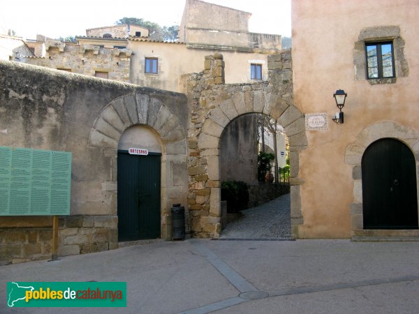 Tossa de Mar - Vila Vella, plaça d'Armes