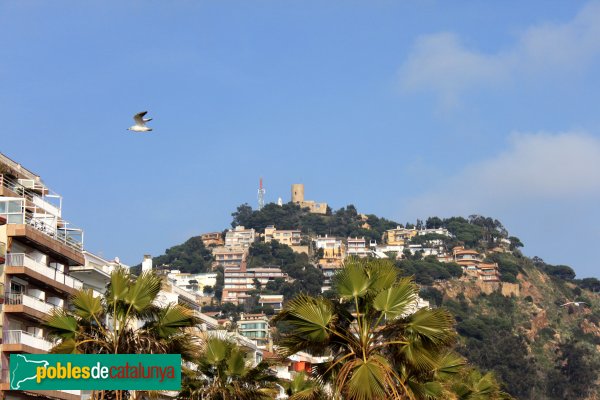 Blanes - Castell, des del poble