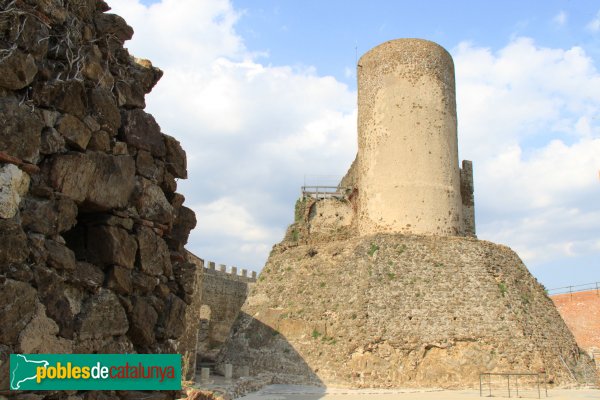 Arbúcies - Castell de Montsoriu, torre mestra