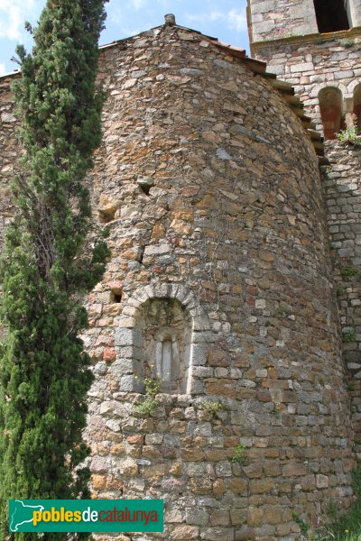 Sant Feliu de Buixalleu - Església de Sant Feliu , absis