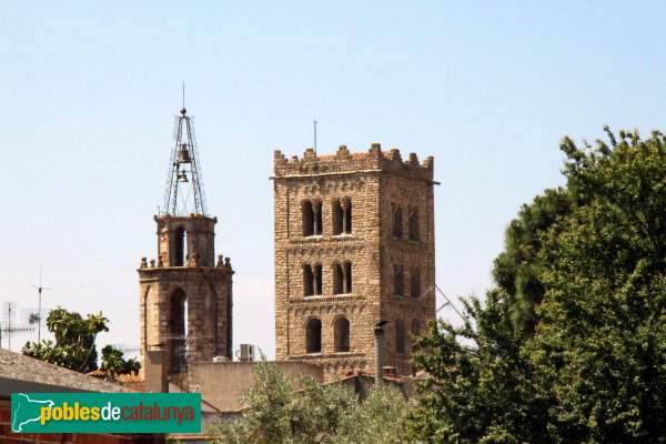 Breda - Campanars de Sant Salvador i de Santa Maria