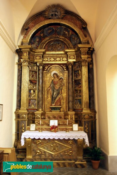 Osor - Església de Sant Pere, capella (Foto: Albert Esteves, 2011) Osor - Església de Sant Pere, capella