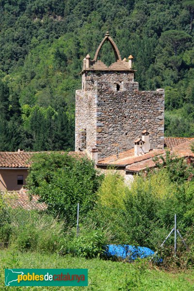 Osor - Torre de Recs i campanar (Foto: Albert Esteves, 2011) Osor - Torre de Recs i campanar