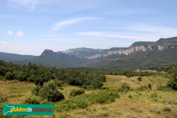 Susqueda - Sant Pau de Fornils i el seu entorn