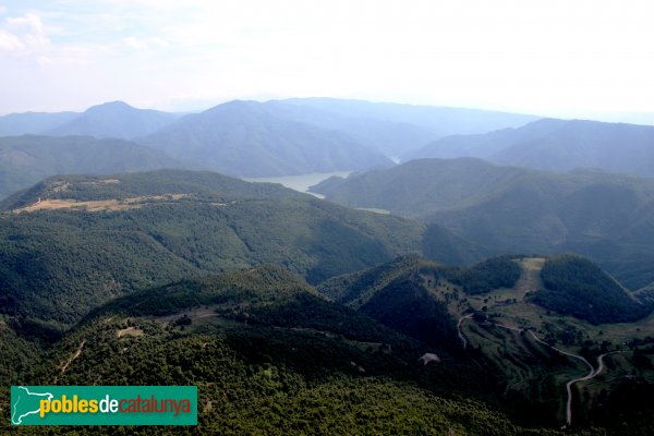 Susqueda - Panoràmica des del Far