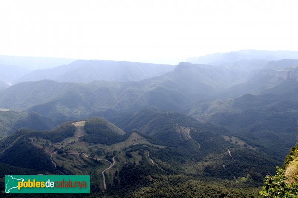 Susqueda - Panoràmica des del Far