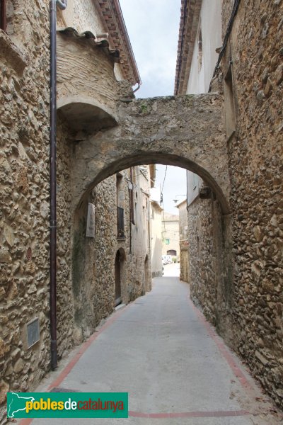 Les Escaules - Portal del carrer d´Amunt