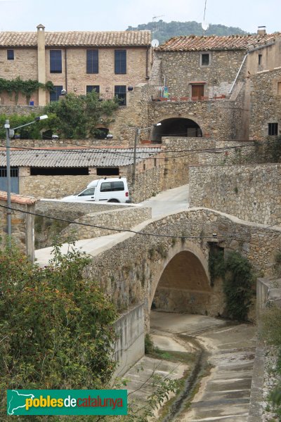 Terrades - Pont al torrent Rissec