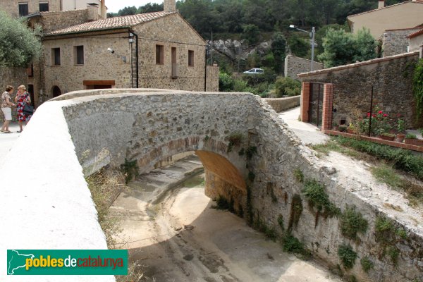 Terrades - Pont al torrent Rissec