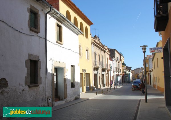 Maçanet de la Selva - Carrer dels Dolors