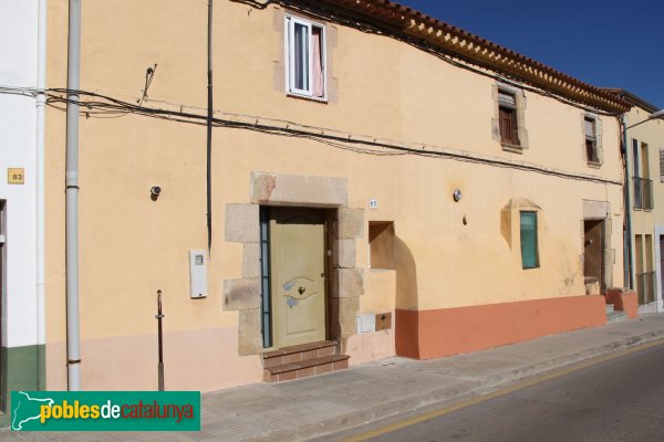 Maçanet de la Selva - Carrer dels Dolors, Cal Lleuger