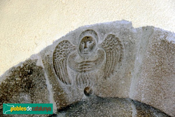 Maçanet de la Selva - Torre Foixà, detall d'una porta interior